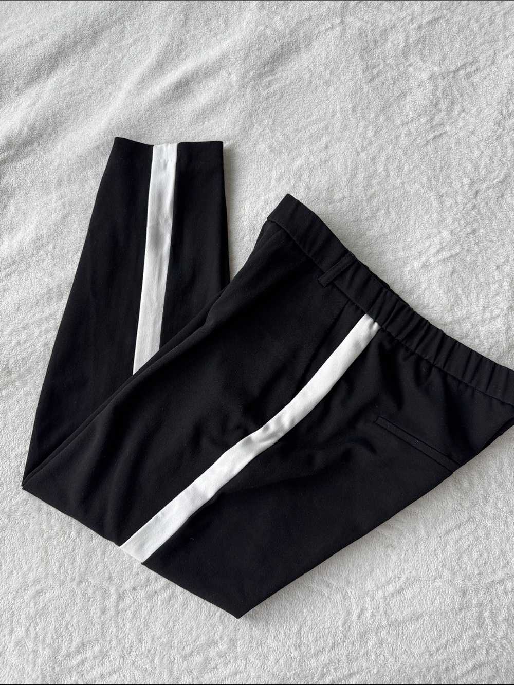 Zara Trafaluc Collection Pants with White Side Stripe